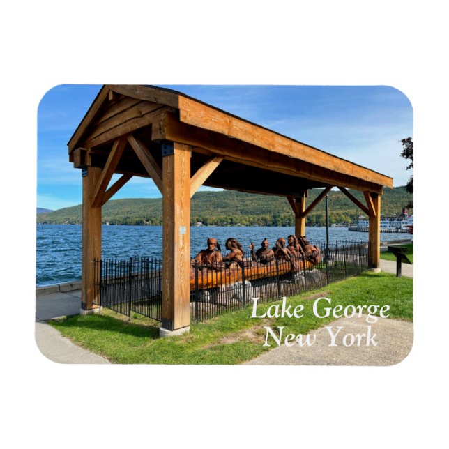 Sjö George New York Magnet (Horisontell)