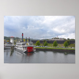 Sjö George, New York, Steamship Poster