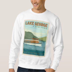 Sjö George, New York Vintage Boat Lång Ärmad Tröja