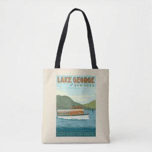 Sjö George, New York   Vintage Boat Tygkasse