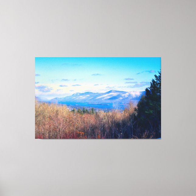 Sjö George NY Canvastryck (Framsida)