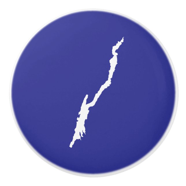 Sjö George Porcelain Knob Knopp (Framsidan)