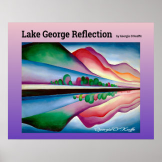 Sjö George Reflection Poster