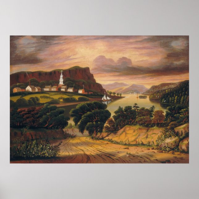 Sjö George - Thomas Chambers Fine Art Poster (Framsidan)