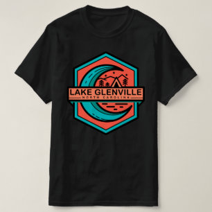 sjö glenville north carolina månsken t shirt