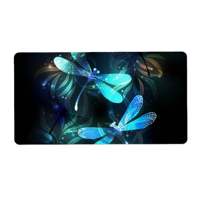 Sjö Glödande Trollsländor Fraktsedel (Framsidan)