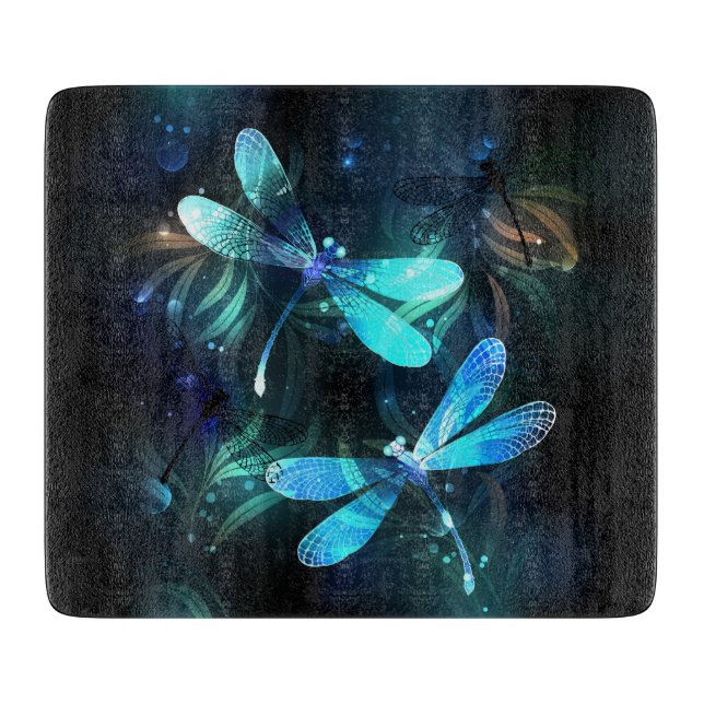 Sjö Glowing Dragonflies (Framsidan)