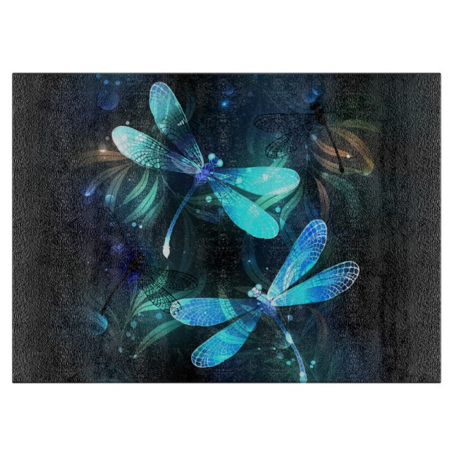Sjö Glowing Dragonflies (Framsidan)
