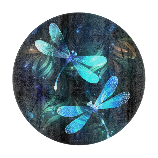 Sjö Glowing Dragonflies (Framsidan)