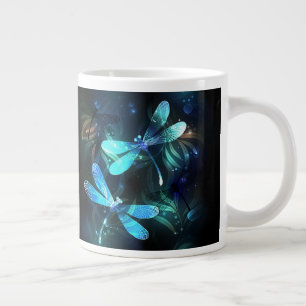 Sjö Glowing Dragonflies Jumbo Mugg