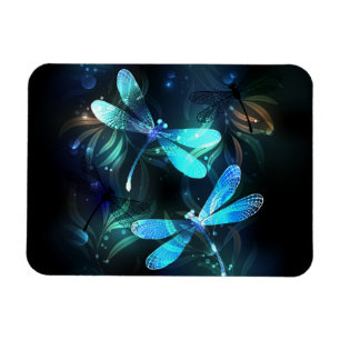 Sjö Glowing Dragonflies Magnet