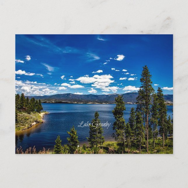 Sjö Granby Vykort (Framsida)