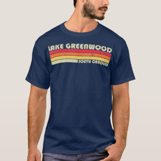 SJÖ GREENWOOD SOUTH CAROLINA FUNNY Fishing Gift T Shirt