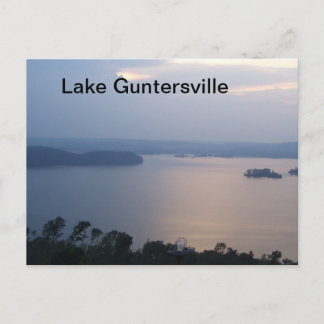 Sjö Guntersville vykort