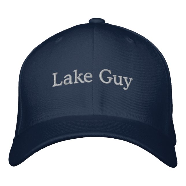 Sjö Guy Baseball Cap Broderad Keps (Framsida)