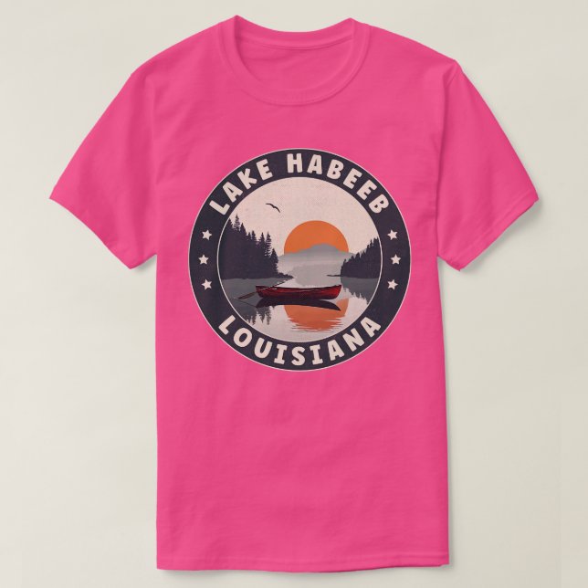 Sjö Habeeb Louisiana Sunset TShirt T Shirt (Design framsida)