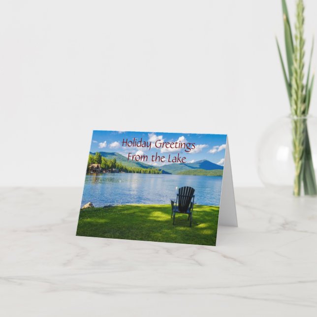 **SJÖ HÄLSNING** FÖR CHRISTMAS OCH NYTT ÅR KORT (Framsida)