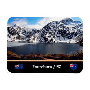 Sjö Haris & Routeburn track/New Zealand Magnet