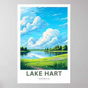 Sjö Hart Australia Travel Print Poster