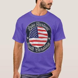 Sjö Hartwell - Patriotic South Carolina Souvenir T Shirt