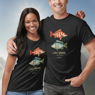 Sjö Havasu Arizona nautisk fisk T Shirt