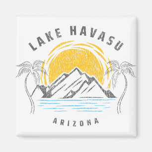 Sjö Havasu Arizona Vintage Magnet