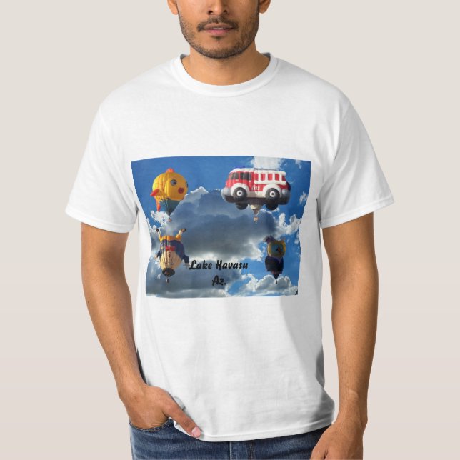 Sjö Havasu Balloon Festival T Shirt (Framsida)