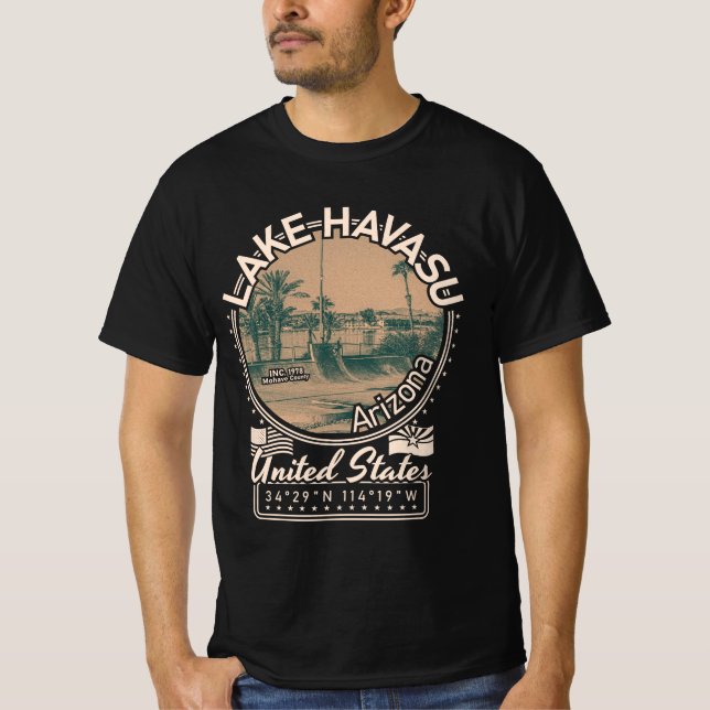 SJÖ HAVASU CITY - ARIZONA T SHIRT (Framsida)