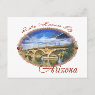 Sjö Havasu City, Arizona Vykort