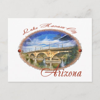 Sjö Havasu City, Arizona Vykort