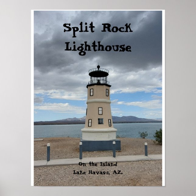 Sjö Havasu Lighthouses Poster (Framsidan)