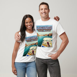 SJÖ HAVASU - MOHA ARIZONA FÖRENADE STATER T SHIRT
