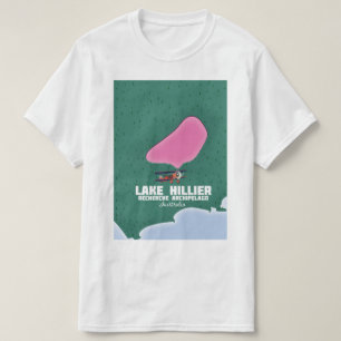 Sjö Hillier Australian karta. T Shirt