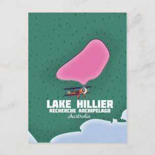 Sjö Hillier Australian karta. Vykort