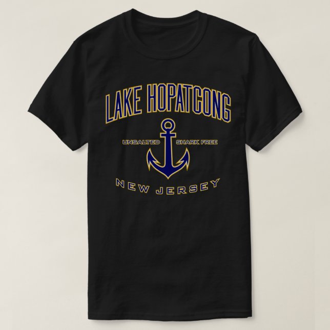 Sjö Hopatcong NJ T Shirt (Design framsida)