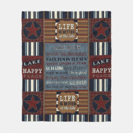 "Sjö House" FLEECE BLANKET