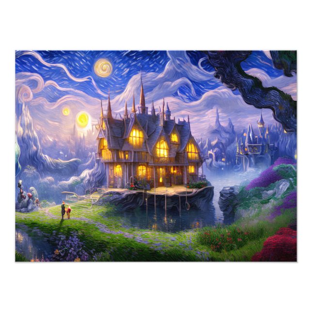 Sjö House Fototryck (Framsidan)