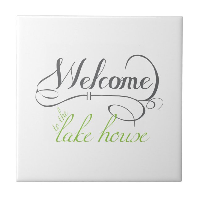 Sjö House Kakelplatta (Framsidan)