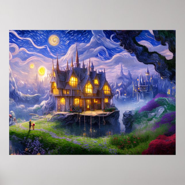 Sjö House Poster (Framsidan)