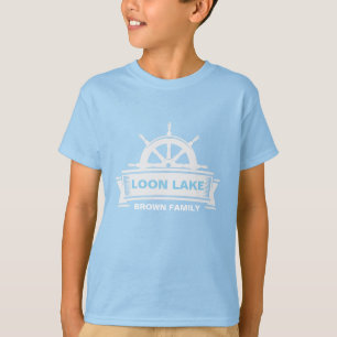 Sjö House-ratthjul Namn T Shirt