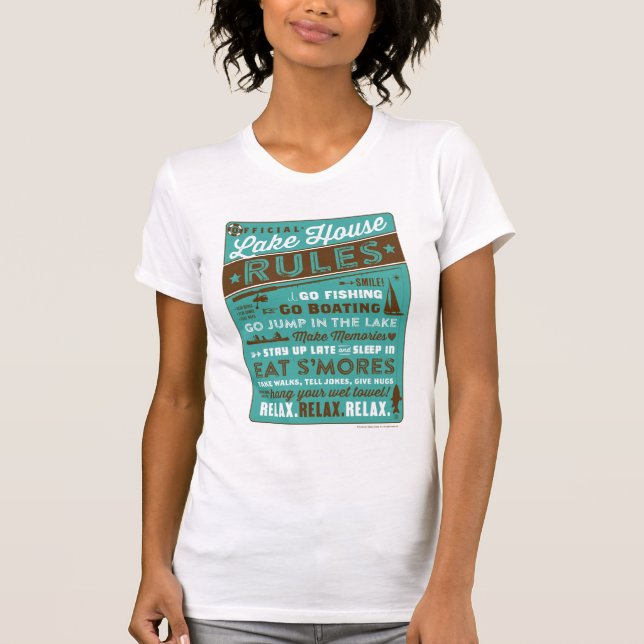 Sjö House Regler Tee Shirt (Framsida)