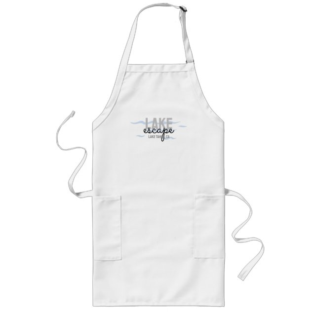 Sjö House Vacation Rental - Apron Långt Förkläde (Framsidan)