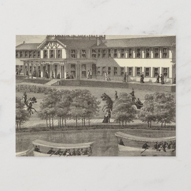 Sjö House, Vår Sjö, NJ Vykort (Framsida)