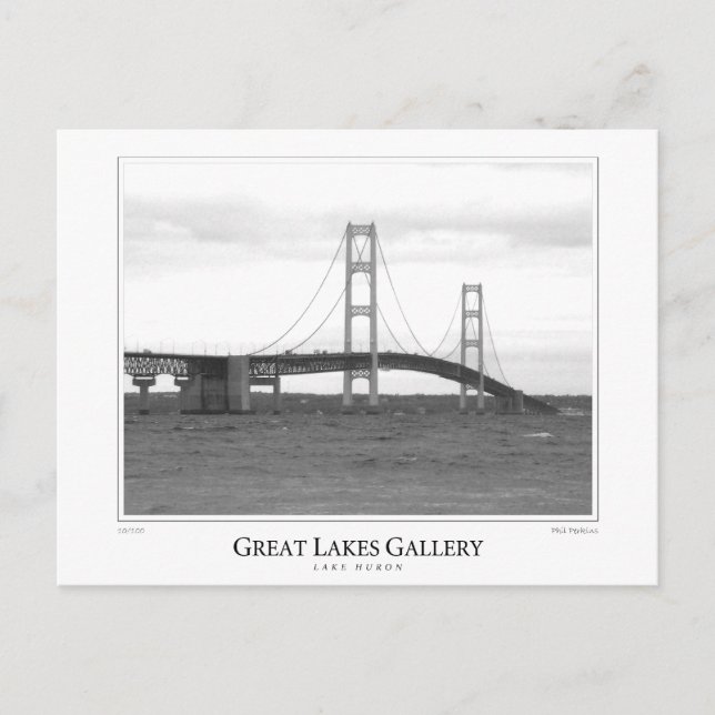 Sjö Huron #1 Vykort (Framsida)