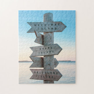 Sjö Huron Islands Puzzle Pussel