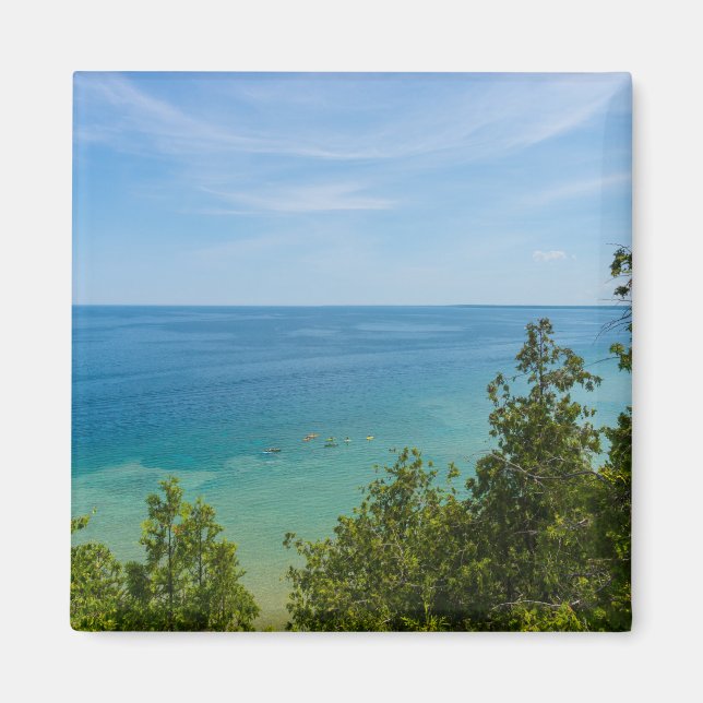 Sjö Huron Lookout Magnet (Framsidan)