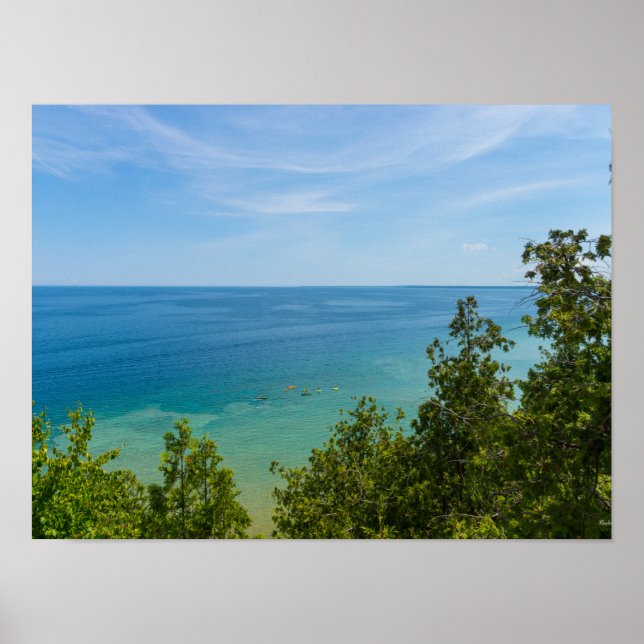 Sjö Huron Lookout Poster (Framsidan)