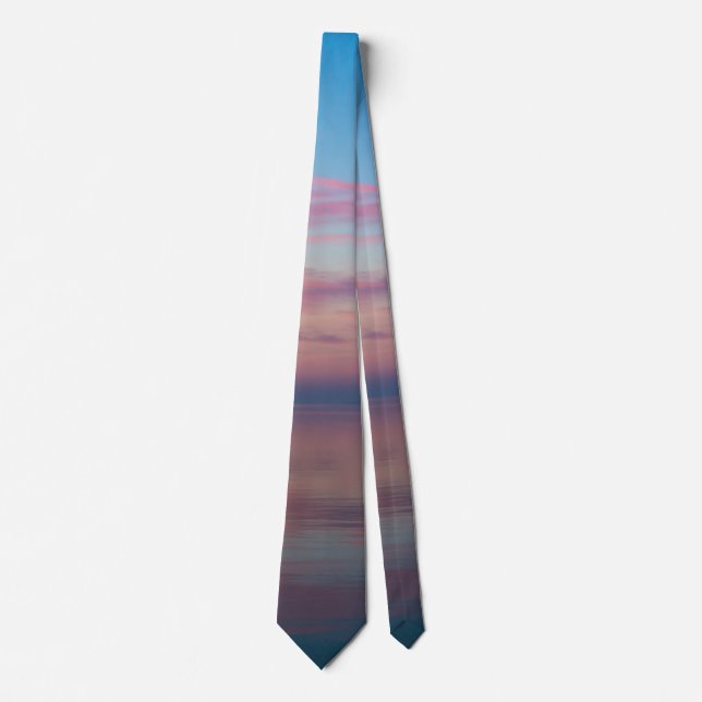 Sjö Huron Rosa Sunrise Neck Tie Slips (Framsida)