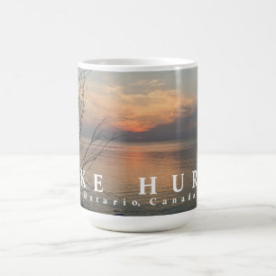 Sjö Huron Sunset Kaffemugg