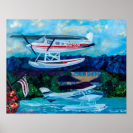 Sjö Huva, Anchorage, Alaska Matte Poster